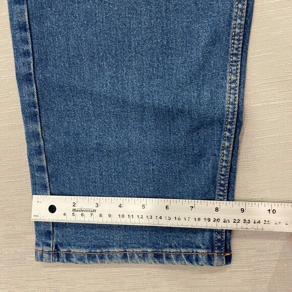 Levi's 505 Jeans Mens 40 x 30 Straight Leg Regular Fit Medium Wash Denim Pants - Picture 9 of 13